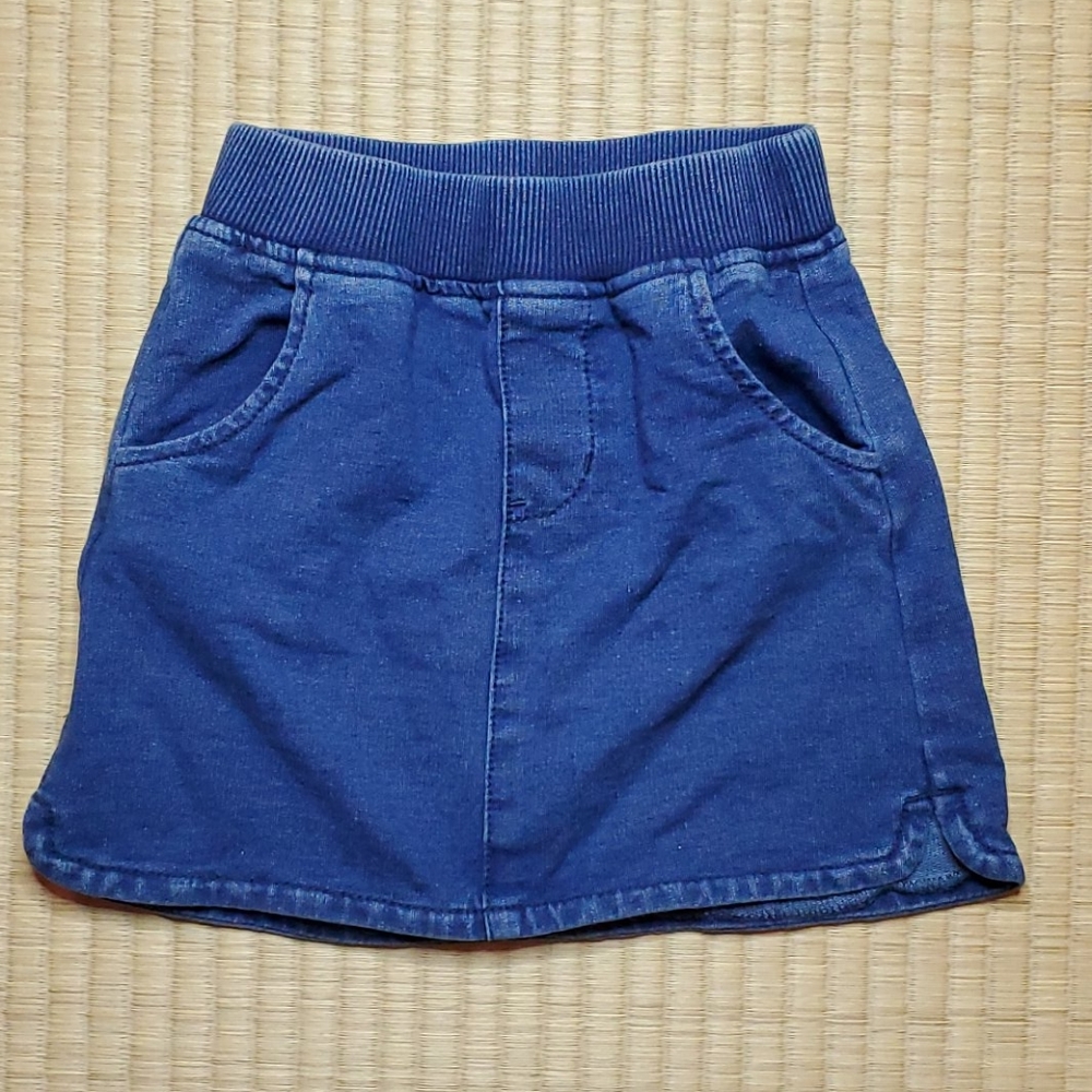 Splendid Indigo-Dyed Knit Skirt, girls size 5-6